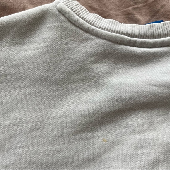 Adidas White Oversized Logo Pullover - Picture 5 of 5